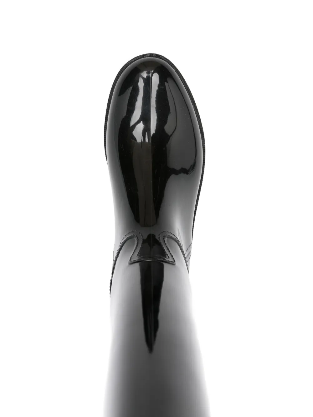 Dorothee Schumacher Gloss-finish Knee-high Boots In Black