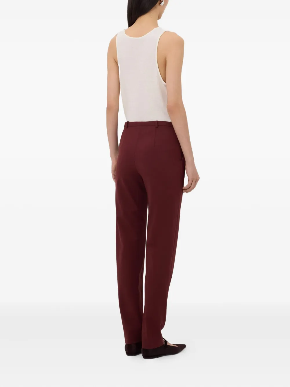 LouLou de Saison Straight broek Rood