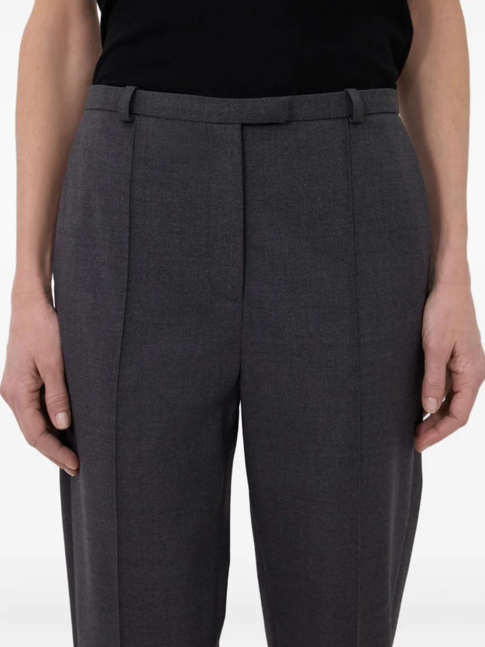 LouLou de Saison Malka geplooide broek Grijs