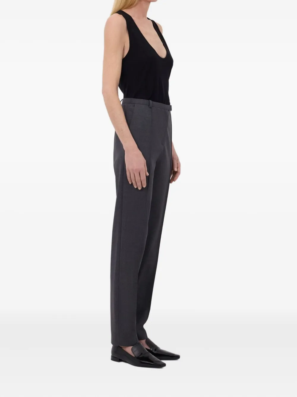 LouLou de Saison Malka geplooide broek Grijs