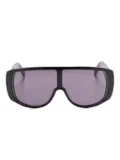 MM6 Maison Margiela shield sunglasses - Black