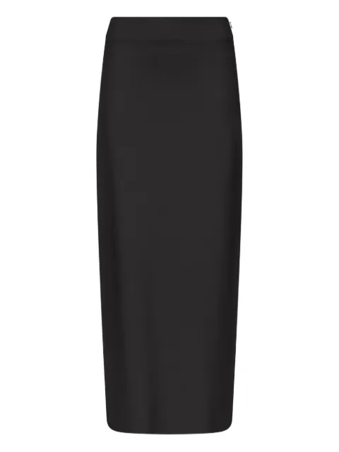 LouLou de Saison back-vent long straight skirt