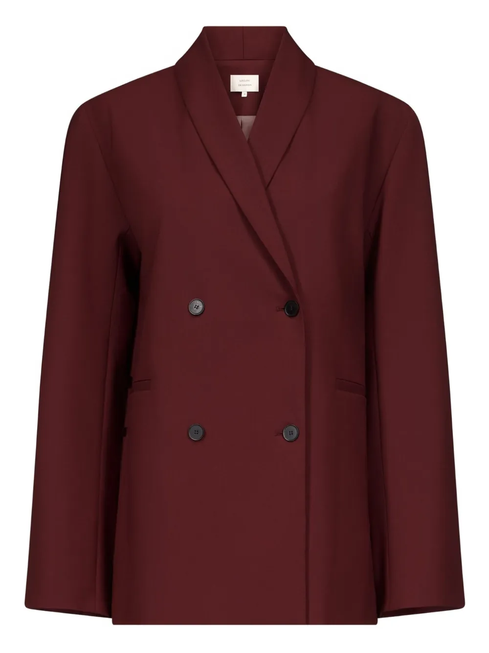 LouLou de Saison double-breasted blazer | Red | Image 1