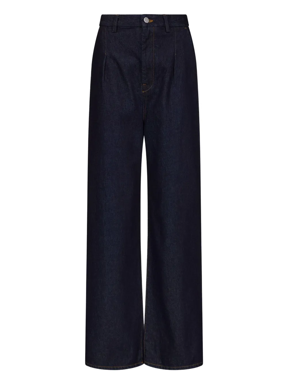 LouLou de Saison Attu pleated cotton jeans | Blue | Image 1
