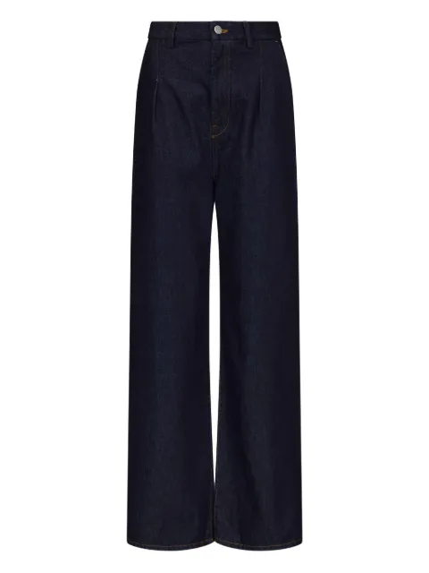 LouLou de Saison Attu pleated cotton jeans