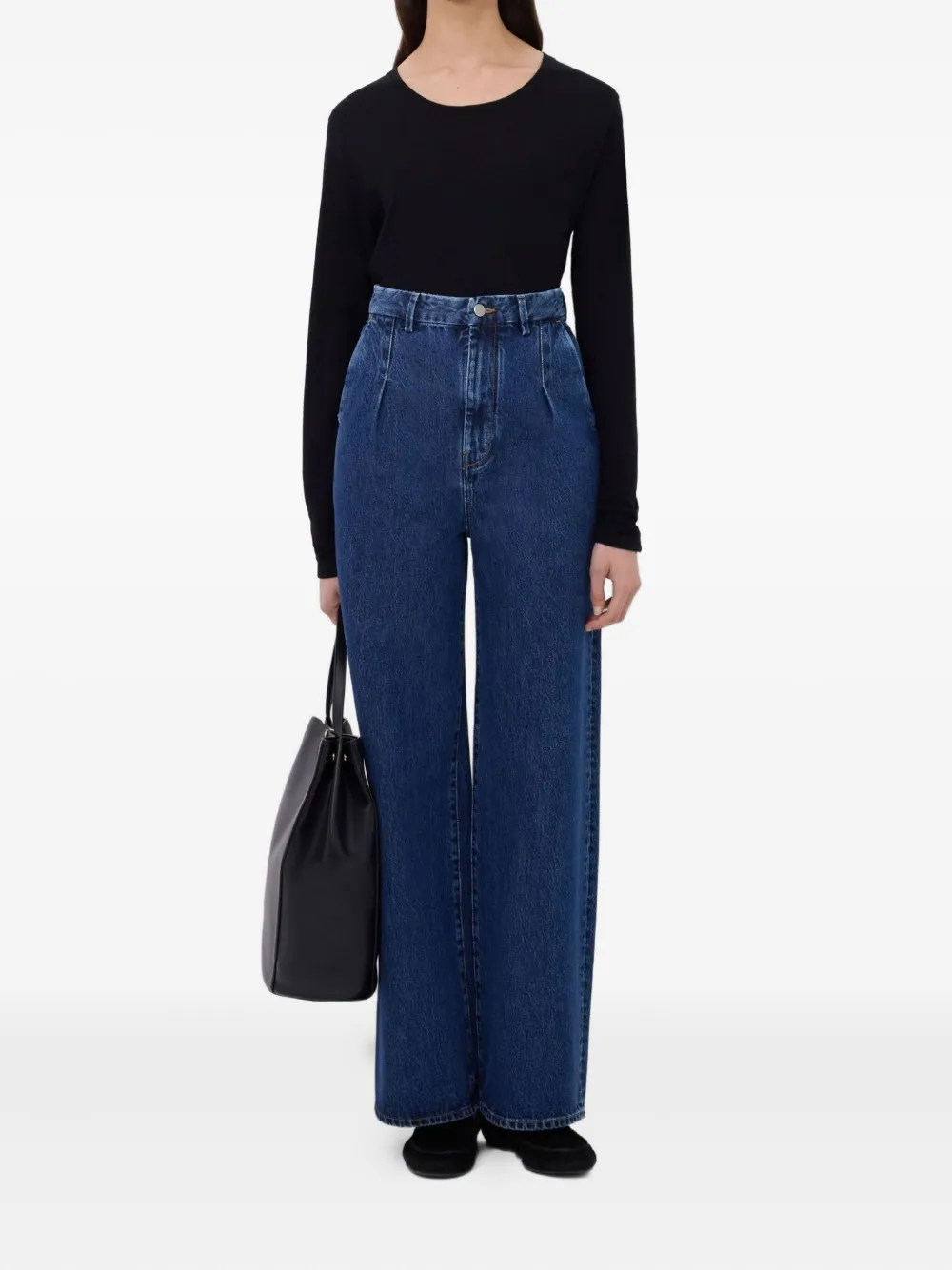LouLou de Saison Jeans met wijde pijpen - Blauw