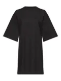 LouLou de Saison Ayaz drop-shoulder mini dress - Black