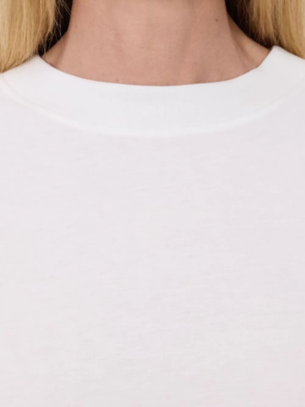 LouLou de Saison T-shirt met verlaagde schouders Wit