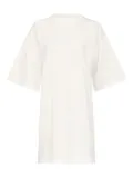LouLou de Saison crew-neck drop-shoulder T-shirt - White