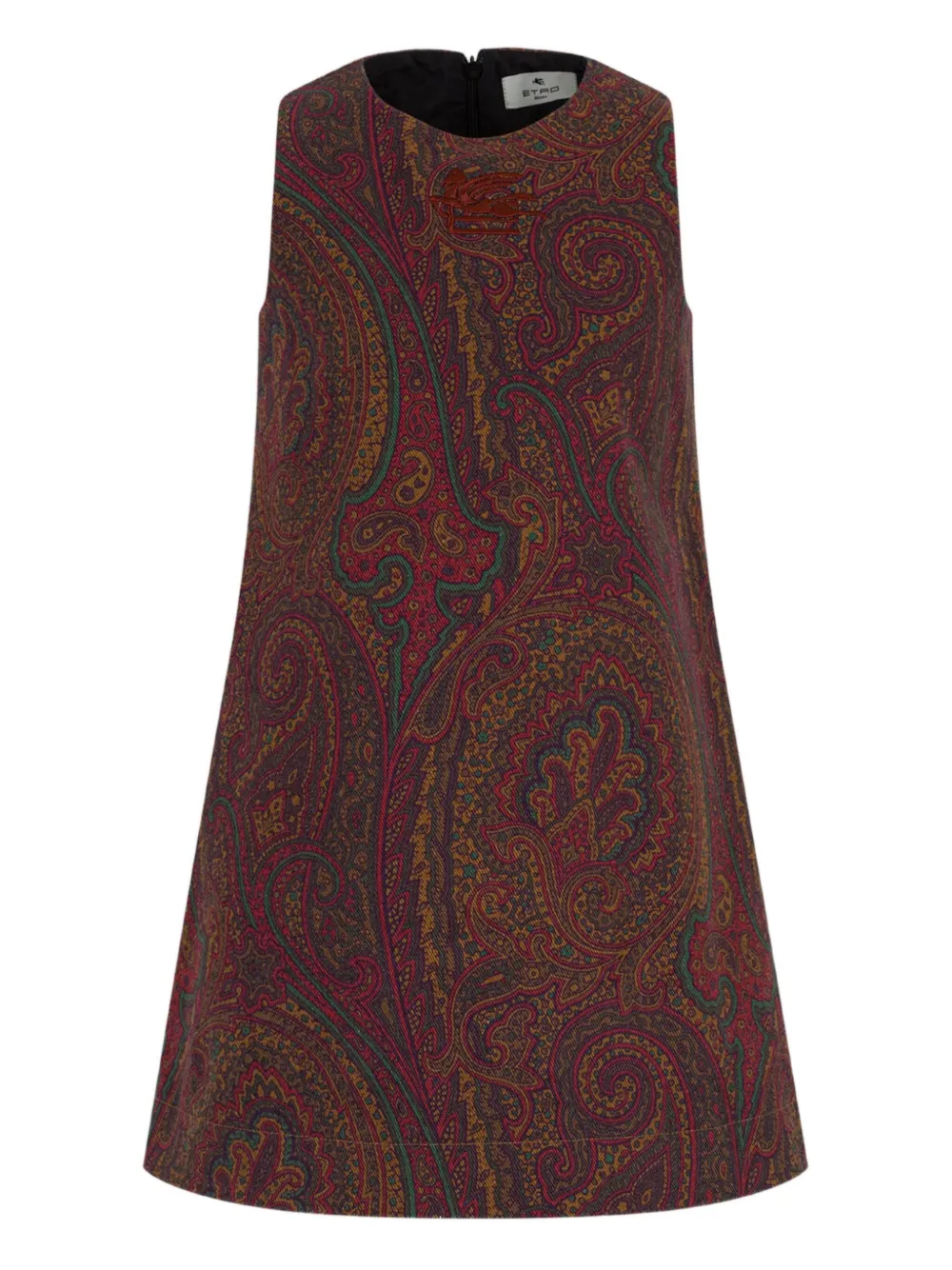 ETRO KIDS paisley-pattern dress | Red | Image 1