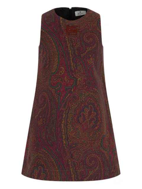 ETRO KIDS فستان بنقش بيزلي