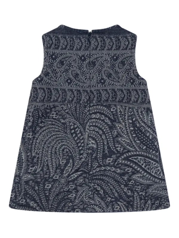 ETRO★ペイズリージャカード シャツドレス ワンピース ETRO☆ペイズリージャカード シャツドレス ワンピース