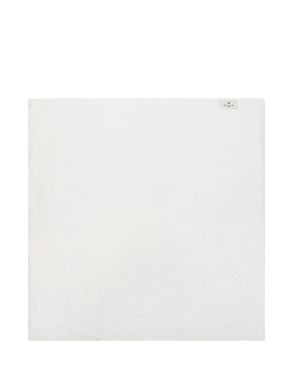 ETRO KIDS paisley floral print blanket Blauw