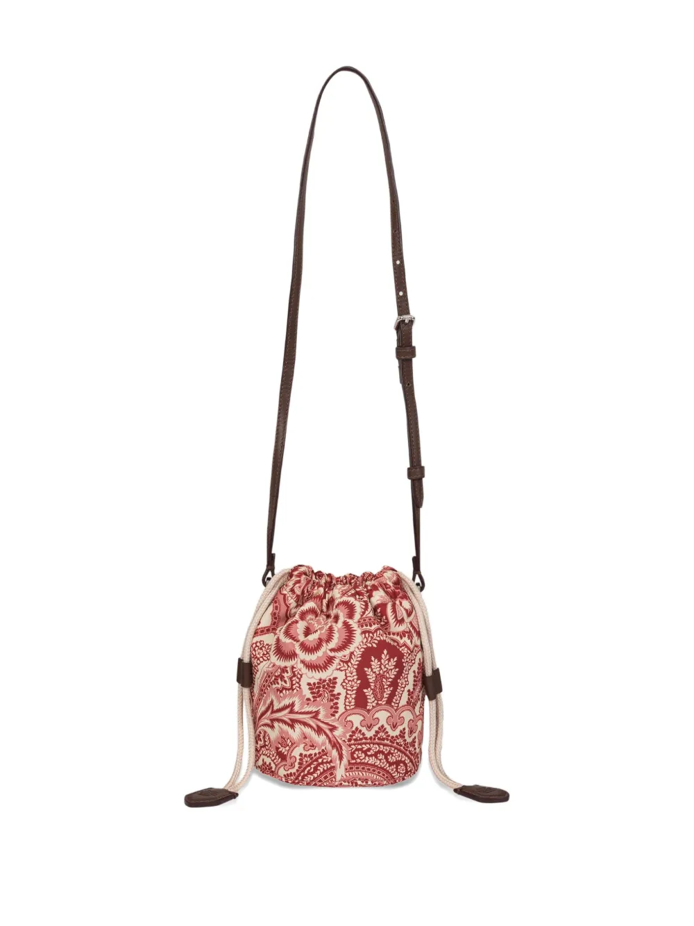 ETRO KIDS Bucket-tas met bloemenprint Rood