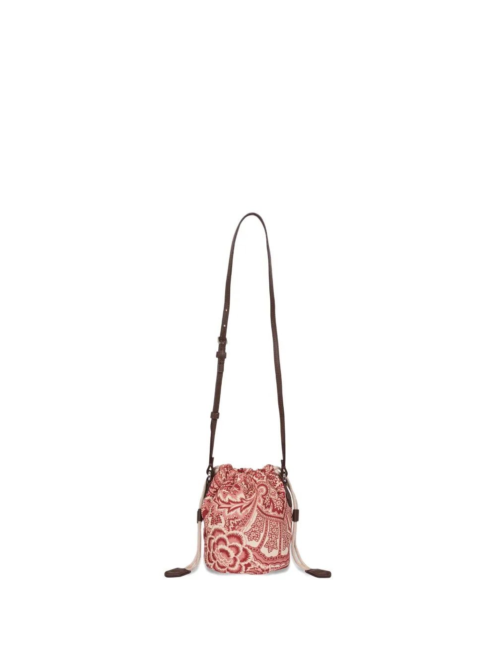 ETRO KIDS floral-print bucket bag Rood