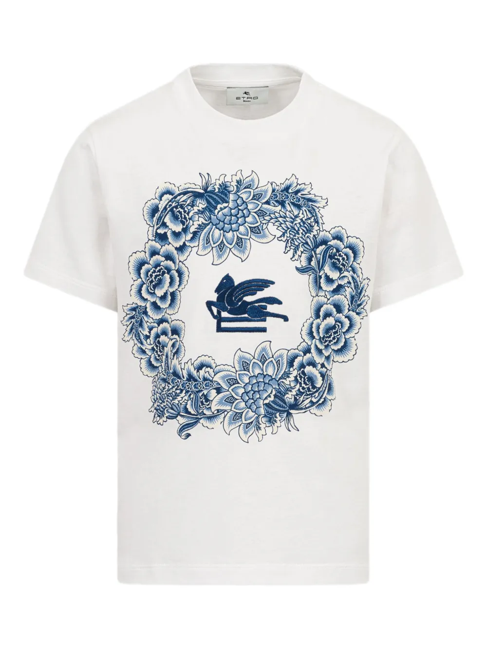 ETRO KIDS Pegasus T-shirt met print Wit