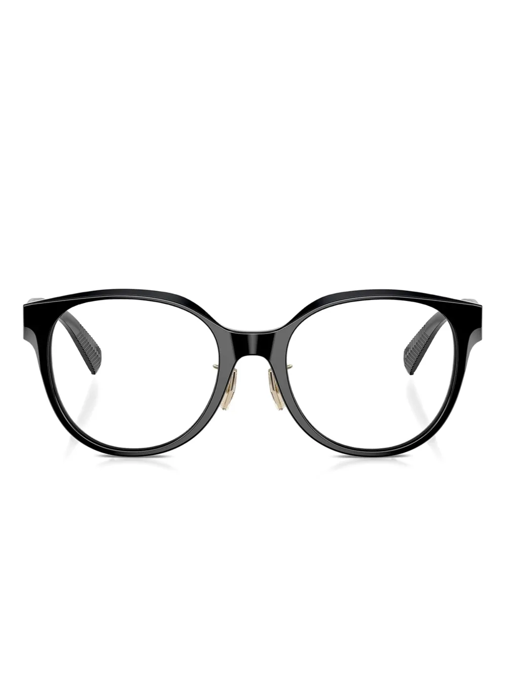 Tiffany & Co Eyewear acetate round glasses · 52