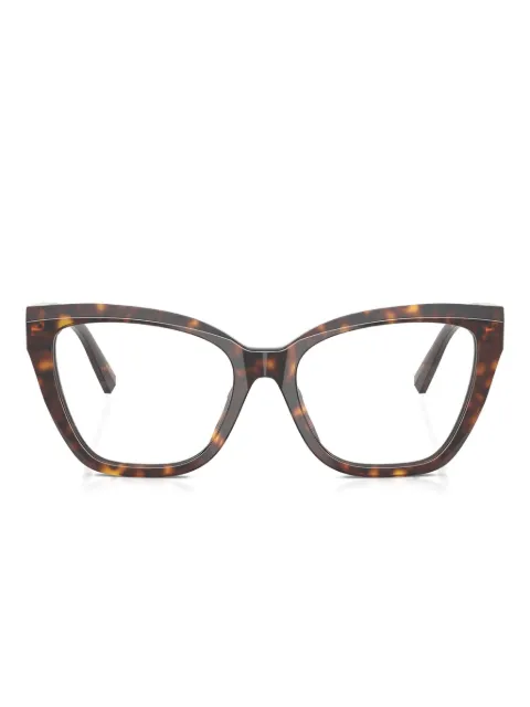 Tiffany & Co Eyewear lunettes à motif écaille de tortue