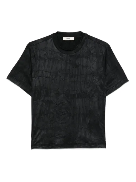 SIEDRES logo-detail T-shirt