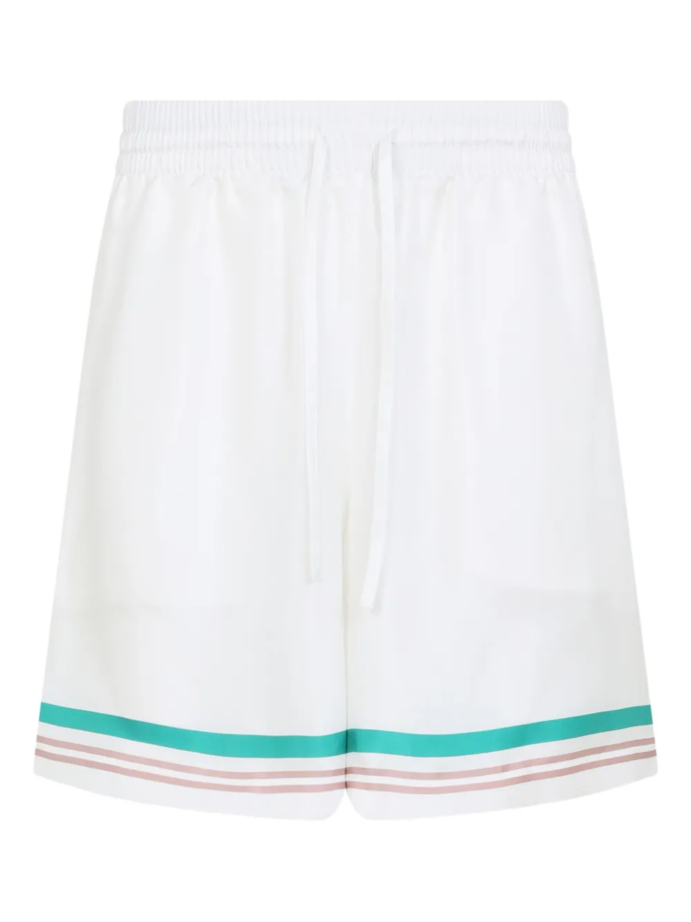 Casablanca Casa Way drawstring-waist track shorts Wit