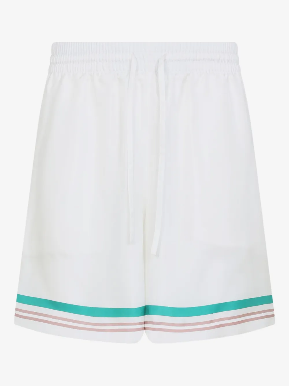 Casablanca Casa Way drawstring-waist track shorts | White | Image 1