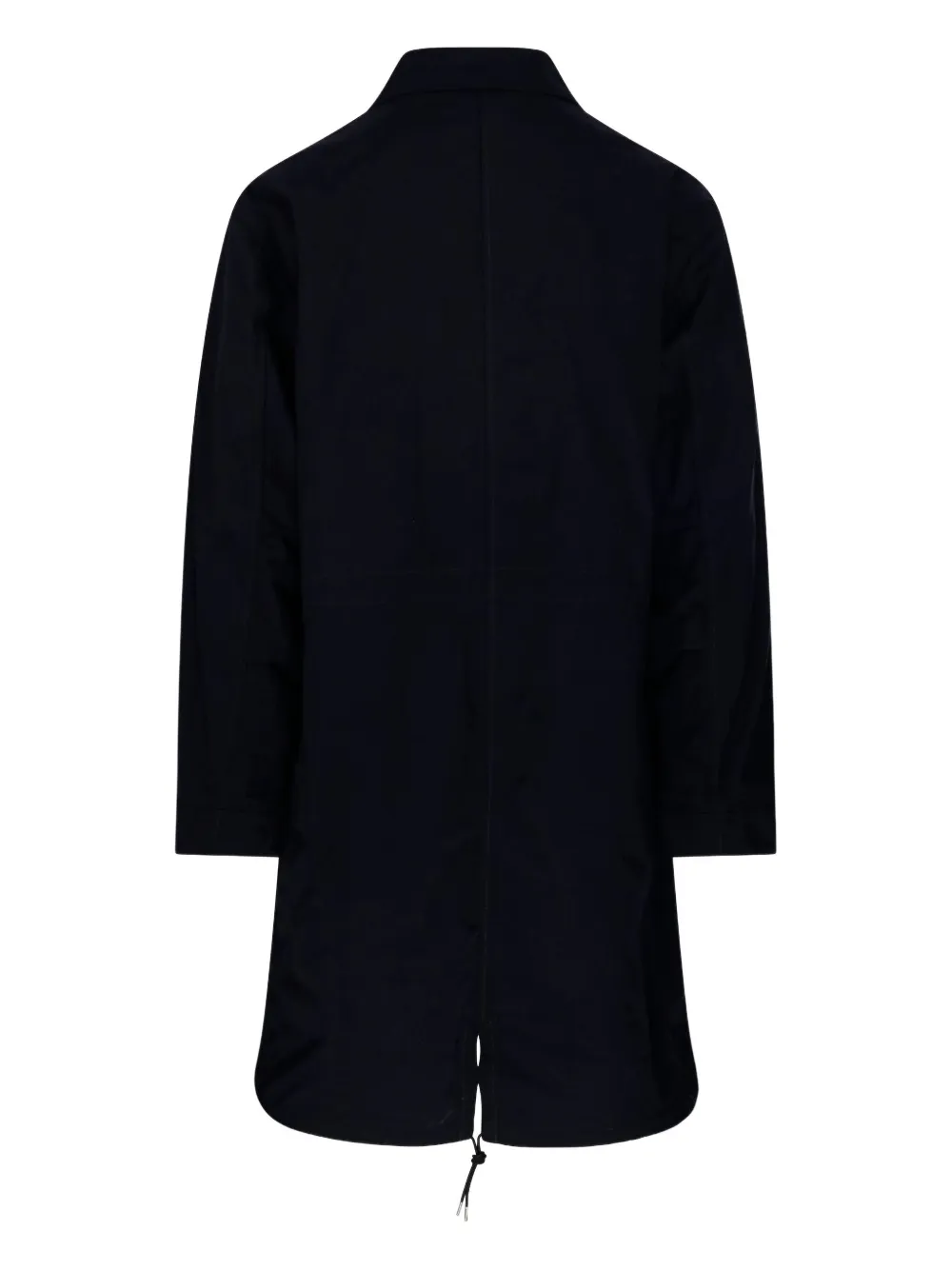 C.P. Company Jas met knoopsluiting en Lens-detail Blauw
