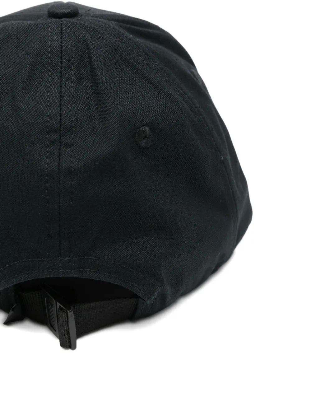 Stone Island Honkbalpet met print Zwart