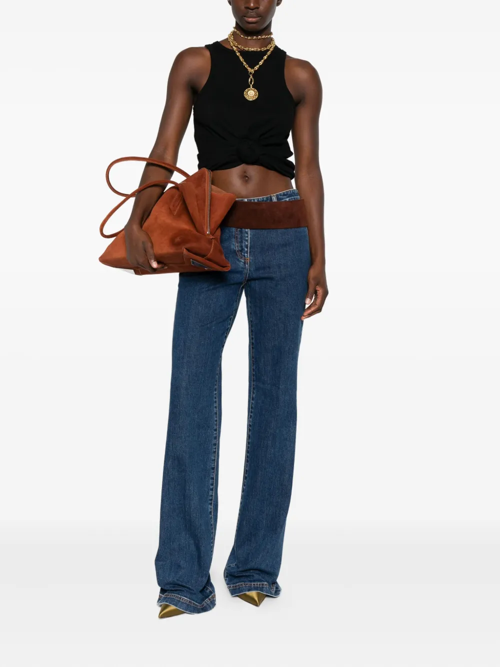 ETRO Straight jeans Blauw