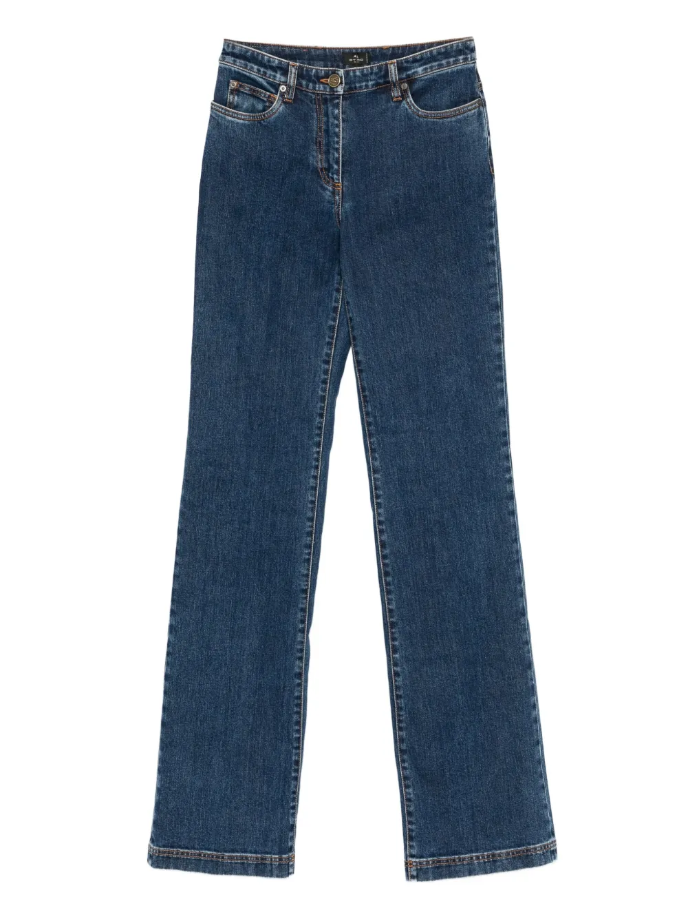 ETRO Straight jeans Blauw