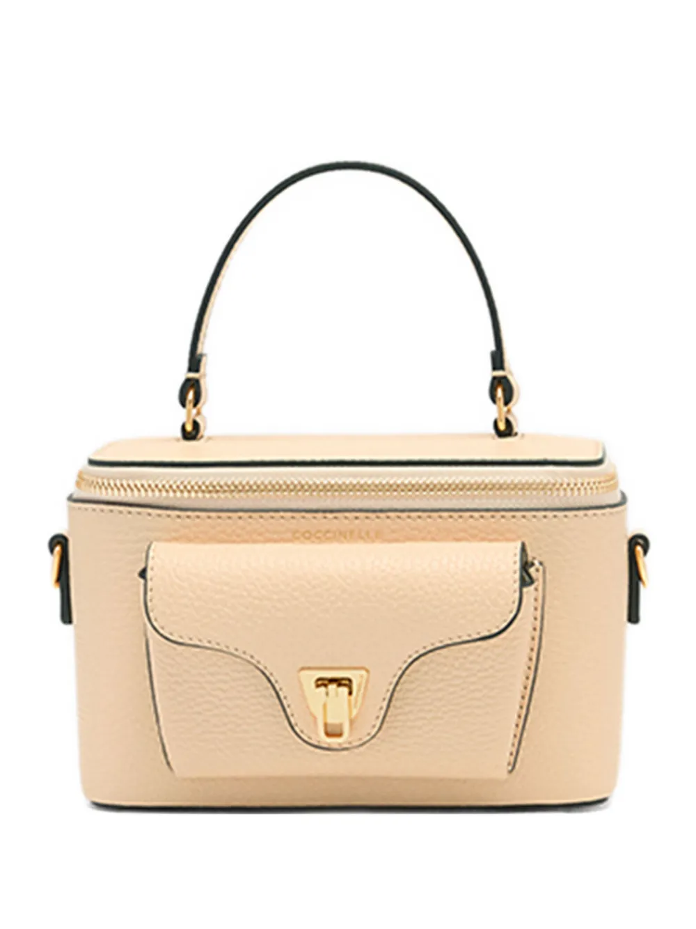 Coccinelle Beat Generation kleine tas met ritszak Beige