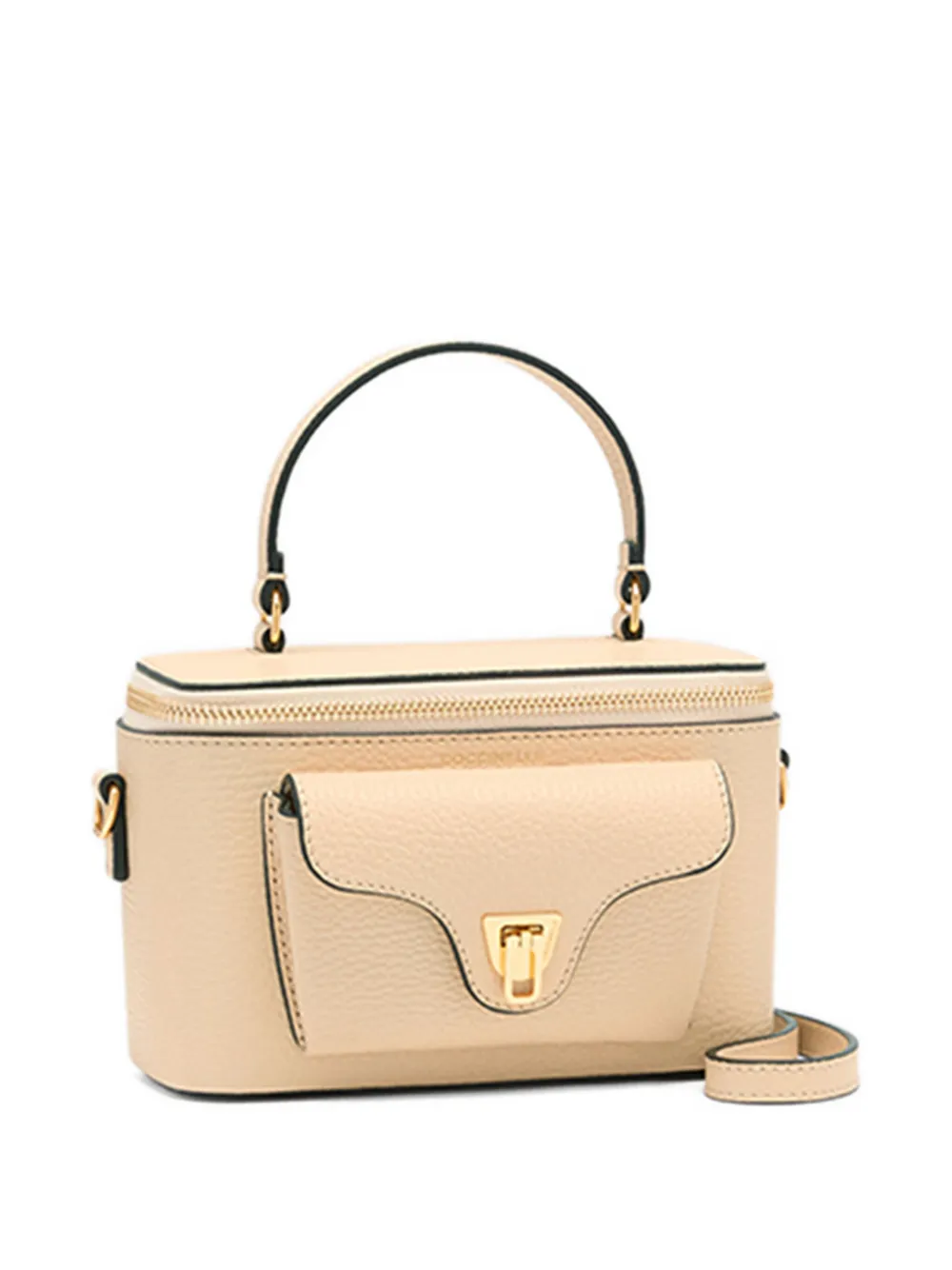 Coccinelle Beat Generation kleine tas met ritszak Beige