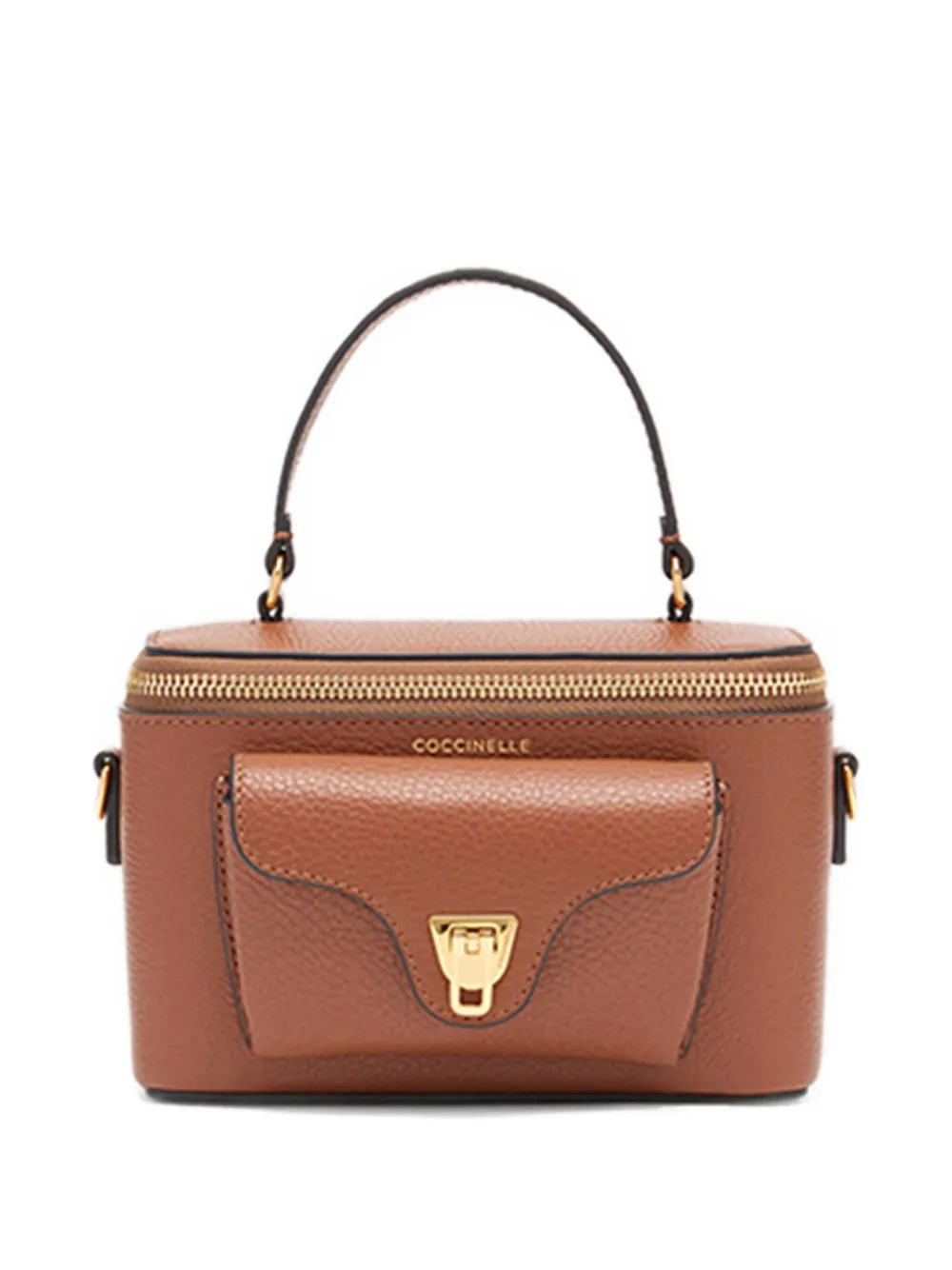 Coccinelle Mini top-handle Satchel Bag Brown FARFETCH PH
