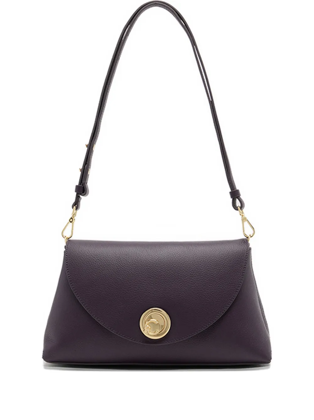 Coccinelle medium Nikla leather shoulder bag Paars