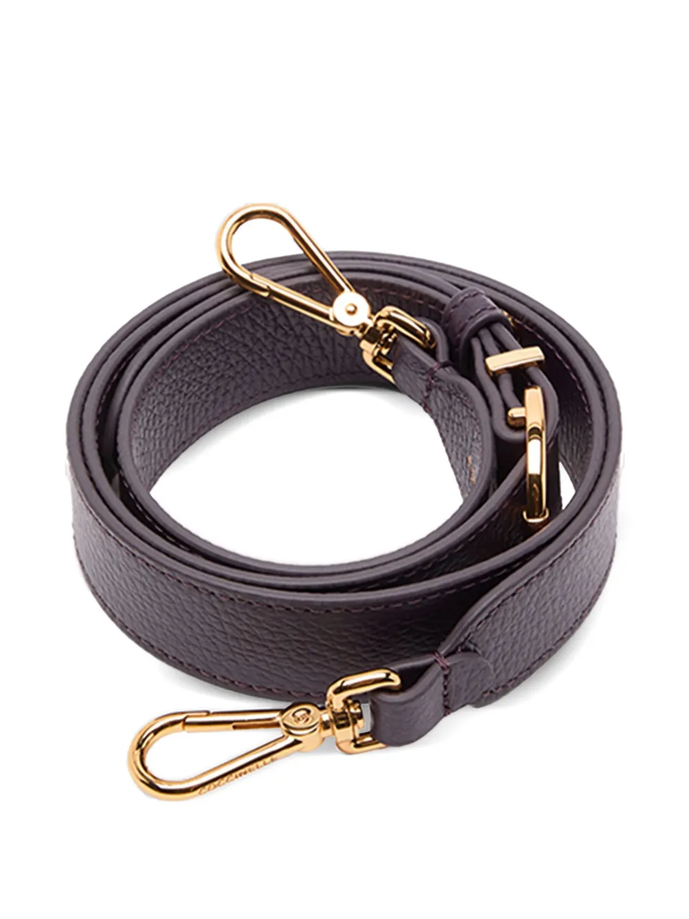 leather buckle bag strap