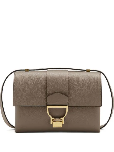 Coccinelle Arlettis flap-lock leather shoulder bag