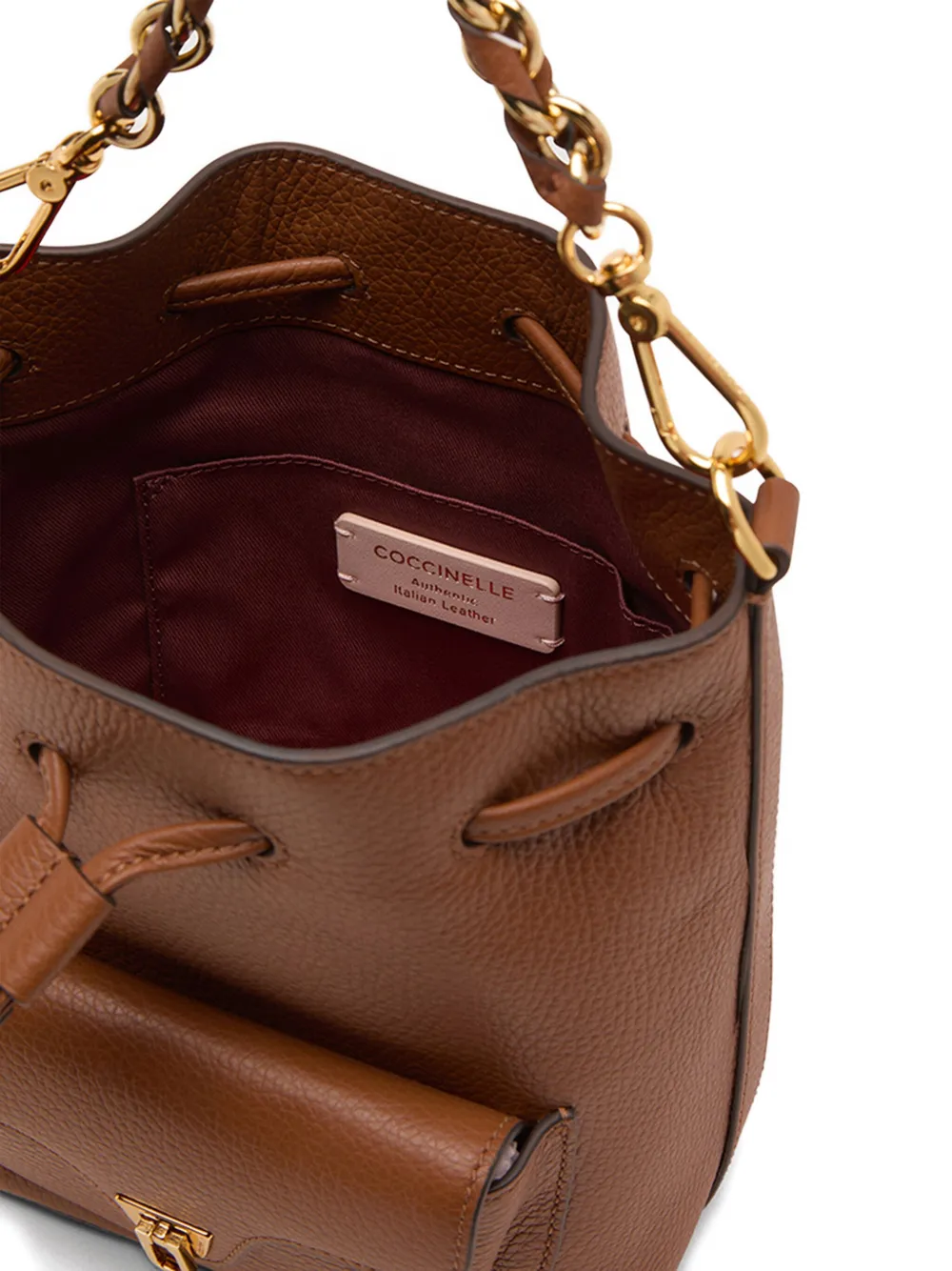 Coccinelle Beat Generation bucket-tas Bruin