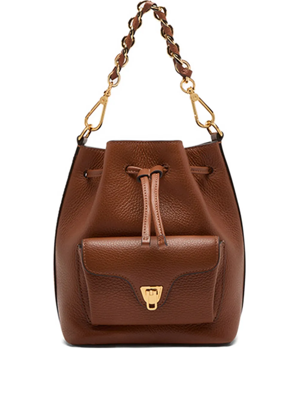 Coccinelle Beat Generatio bucket bag Bruin