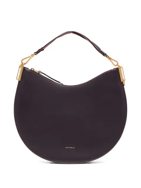 Coccinelle large Sunup leather shoulder bag