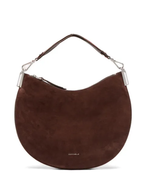 Coccinelle medium Sunup suede shoulder bag