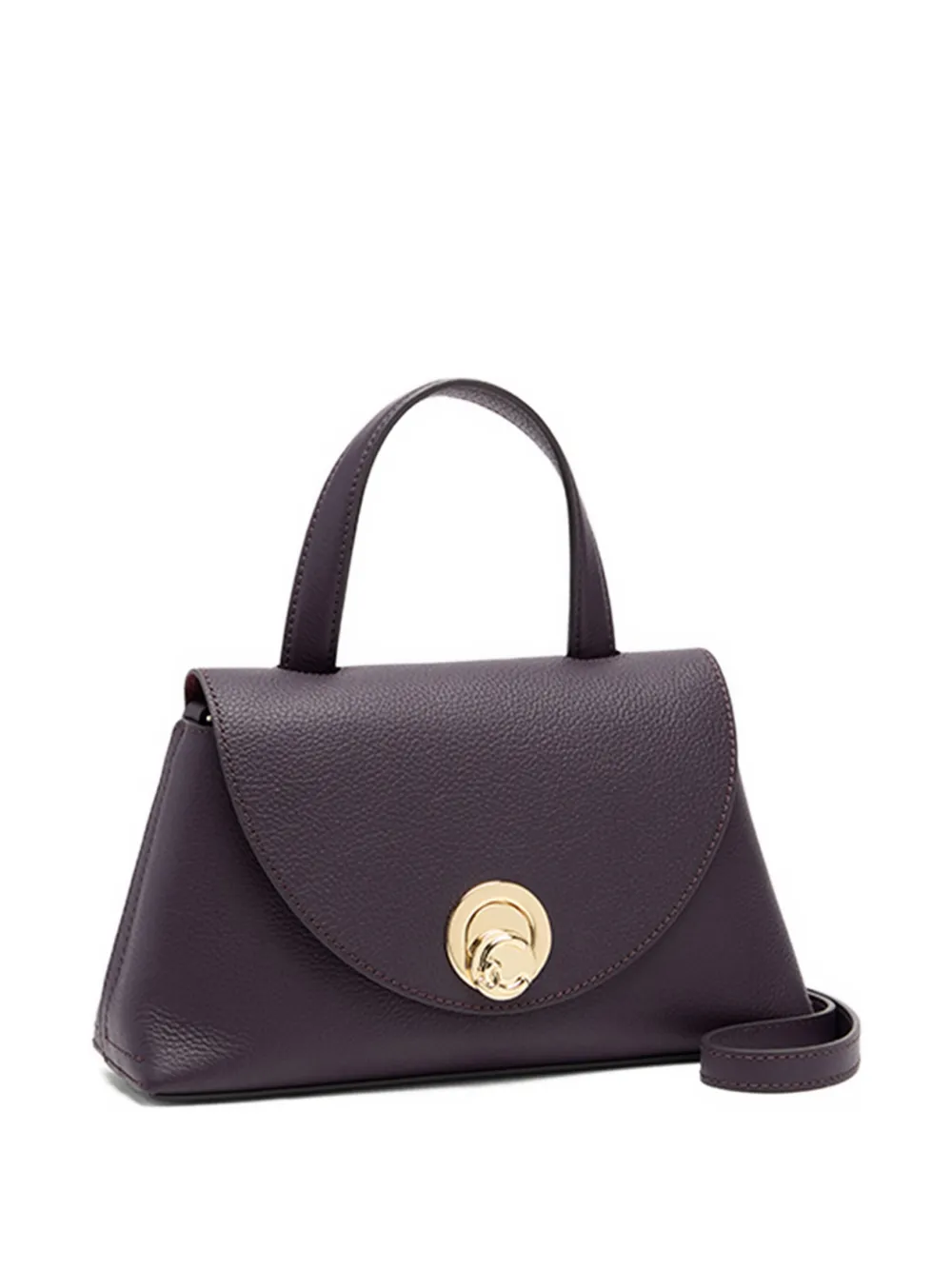 Coccinelle Nikla leren crossbodytas Paars