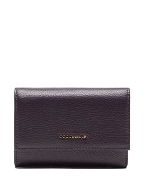 Coccinelle cartera texturizada