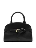 Coccinelle small Sabine knotted belt tote bag - Black