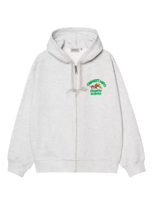 Hoodie zippé à imprimé Pronto Subito - Carhartt WIP - Modalova