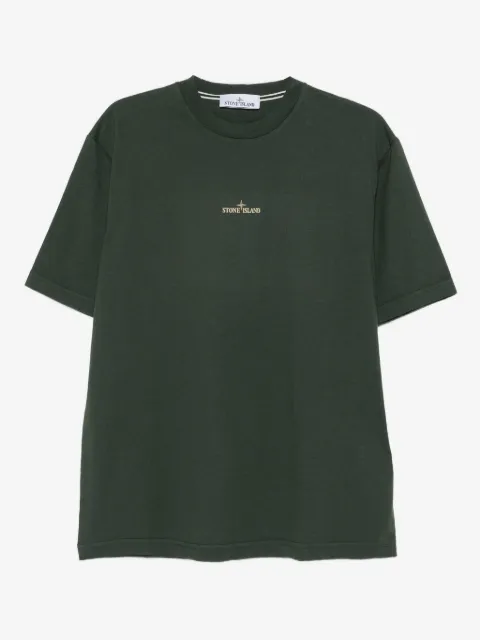 Stone Island t-shirt à logo imprimé