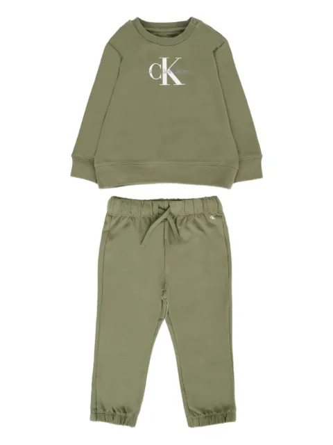 Calvin Klein Kids chándal con logo estampado