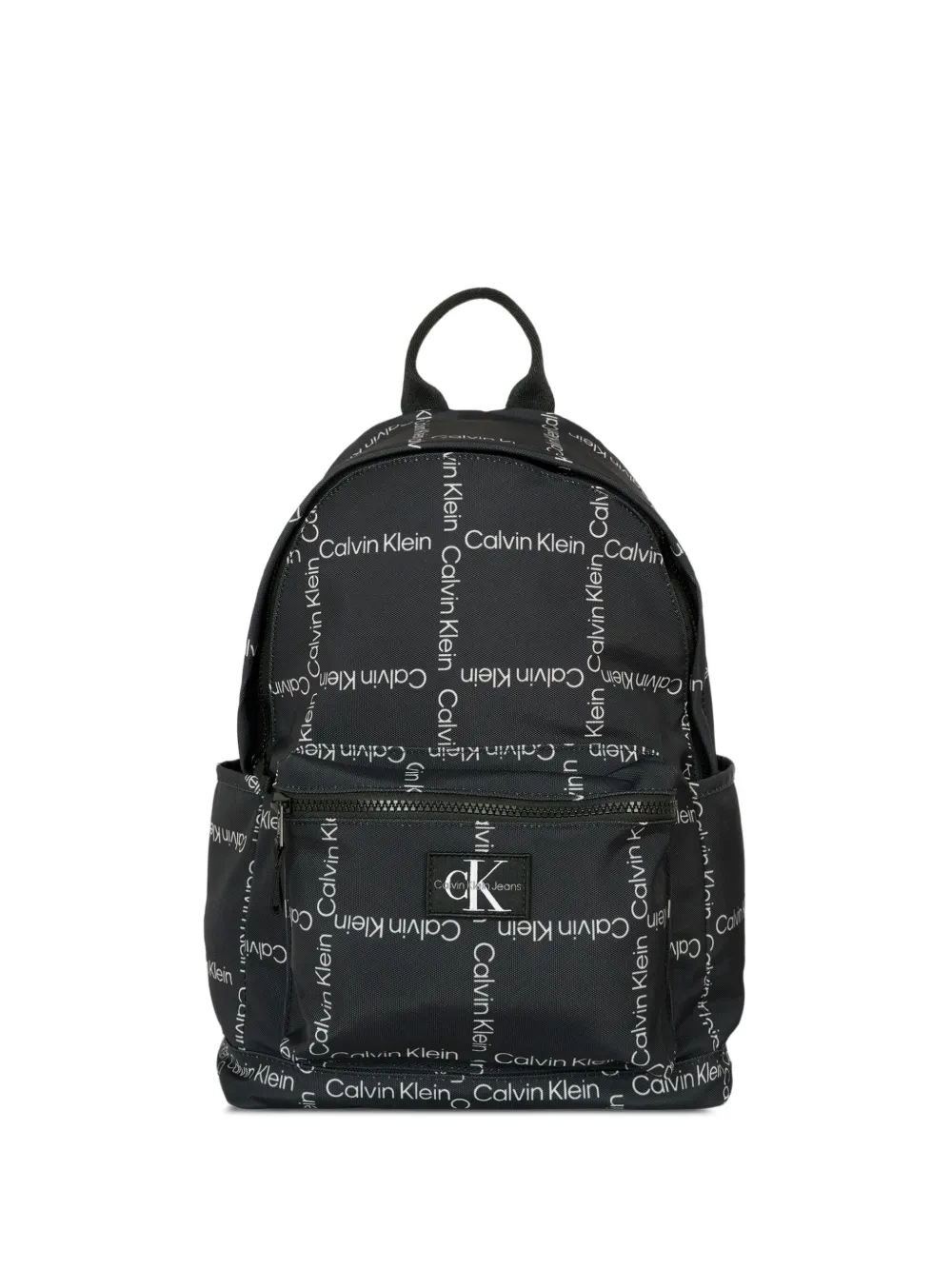 Calvin Klein Kids medium logo-print backpack | Black | Image 1