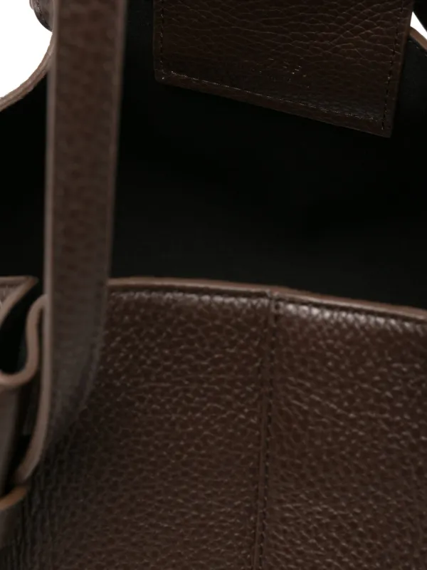 Yuzefi Mochi Leather Shoulder Bag | Brown | FARFETCH