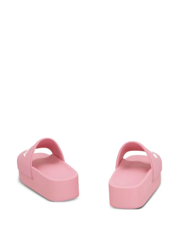 【送料&関税込】Givenchy Logoed Rubber Platform Slides Givenchy - Logo platform rubber slides Givenchy