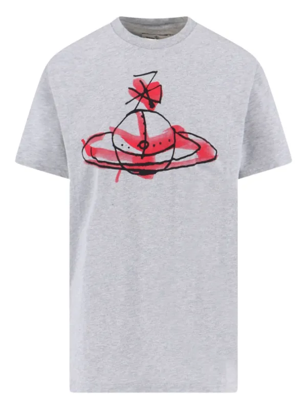 ヴィヴィアン　オーブ　Tシャツ Vivienne Westwood オーブ Tシャツ | グレー | FARFETCH JP