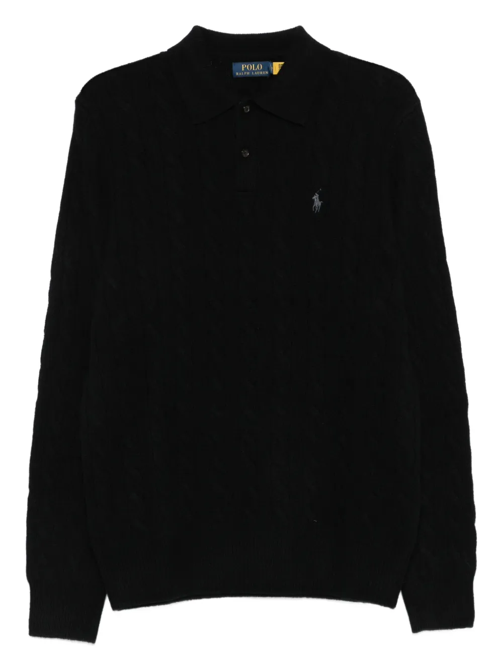 Polo Ralph Lauren Kabelgebreide trui Zwart